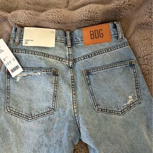 BDG Distressed Cowboy Straight Leg Jeans